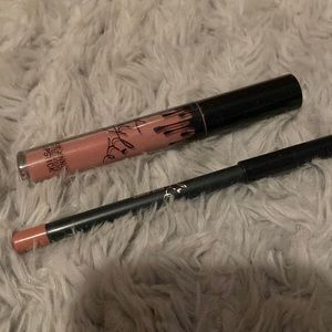Kylie cosmetics lipliner liquid lipstick shade kylie